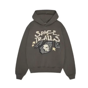 BROKEN PLANET MARKET SPACE TRAILS HOODIE BELUGA GRAY