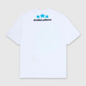 Broken Planet Brighter Days Are Ahead White shirt