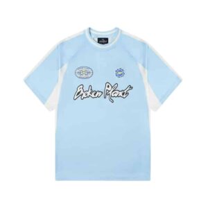 Broken Planet Football Jersey Light Blue