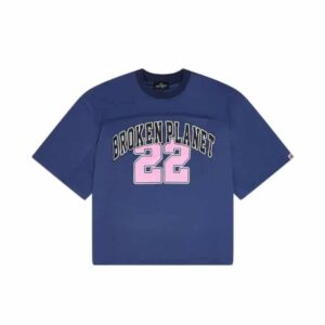 Broken Planet Mesh Jersey Outerspace Blue