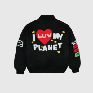 Luv My Planet Varsity Jacket